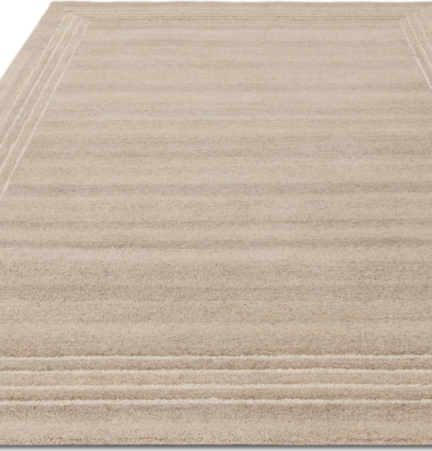 Tapis moderne pure laine salon et chambre LORO