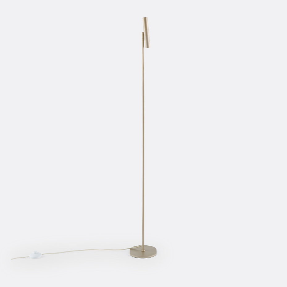 Lampadaire/liseuse orientable en métal fer, Joha