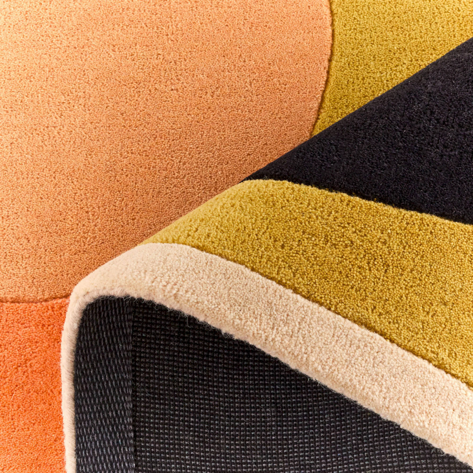 Tapis fait main en laine et coton PANTONE