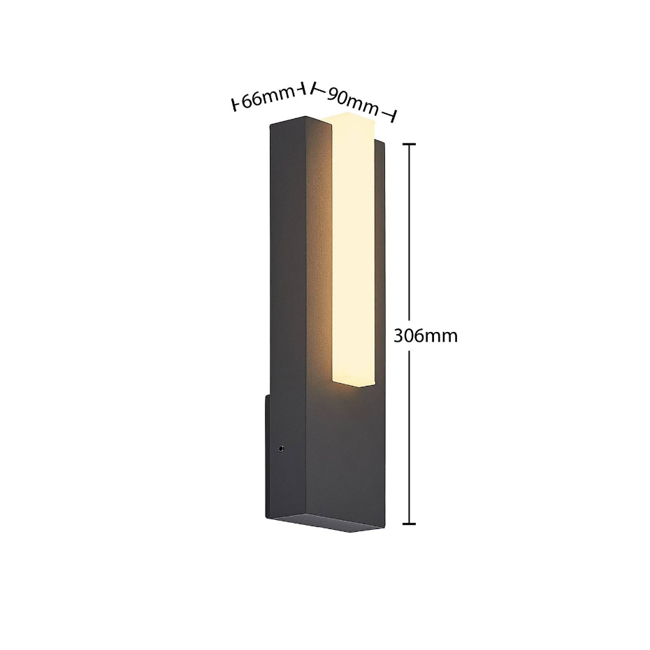 Applique extérieure en aluminium moderneLED