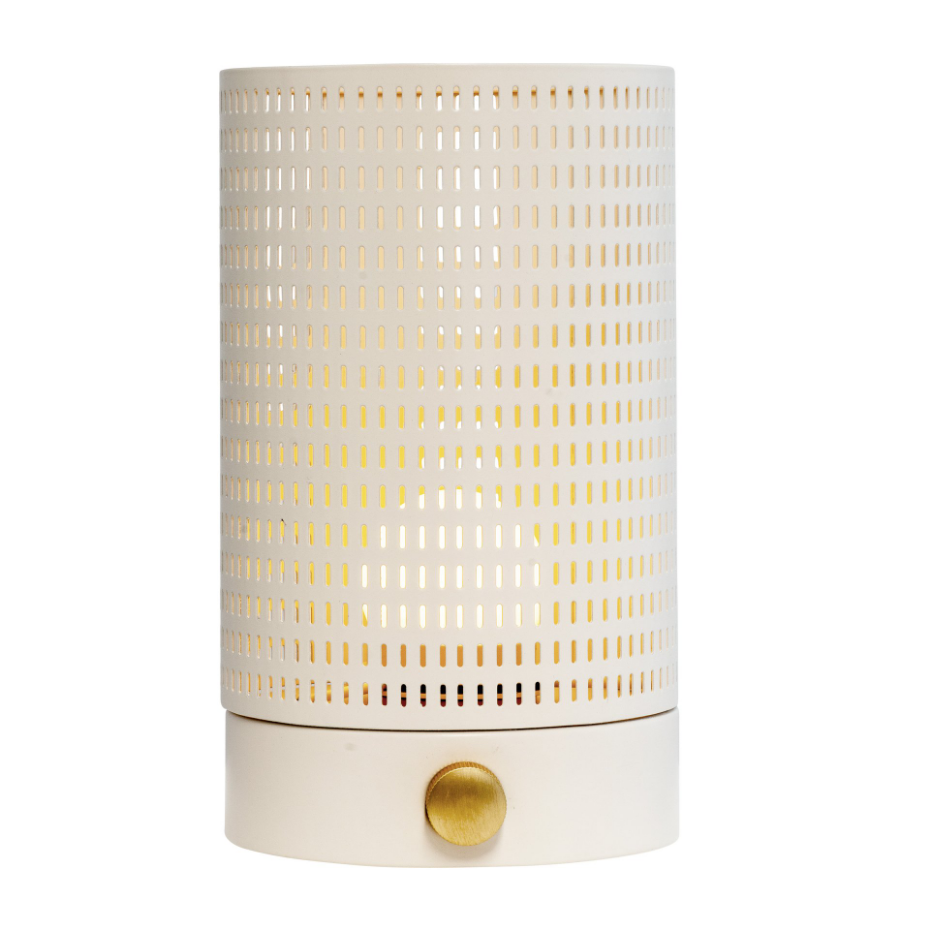 Lanterne noire/laiton MESH