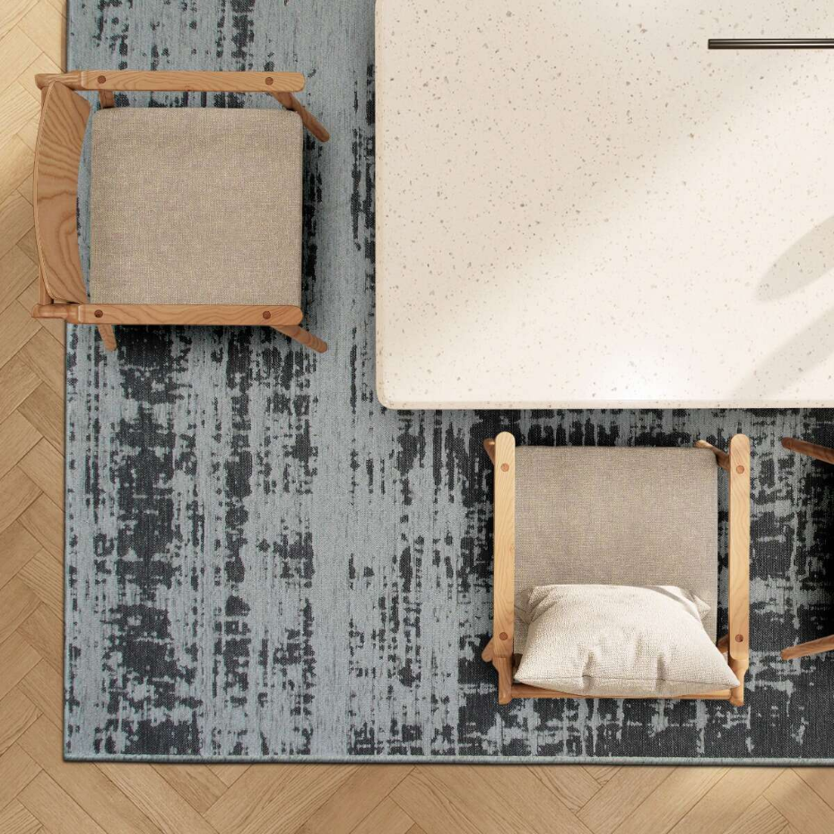 Tapis salon abstrait moderne TAPISSERIE