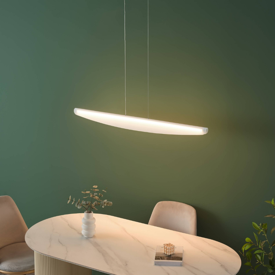 Suspension LED galbée moderne - AUREN