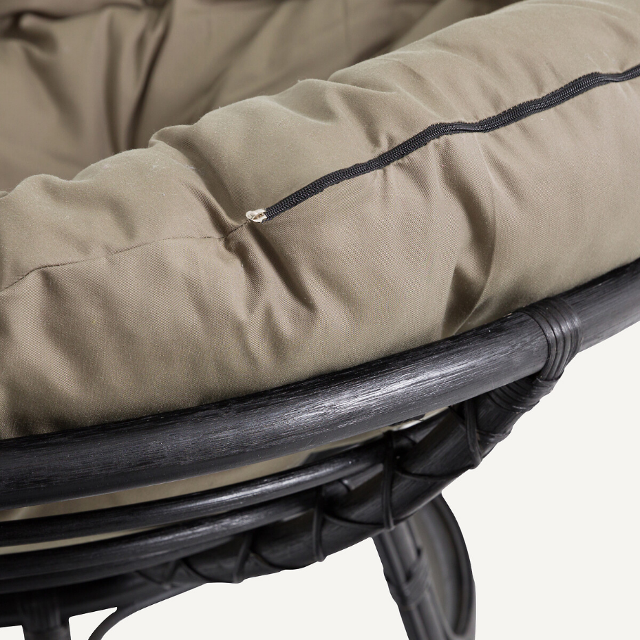 Fauteuil papasan rotin, Aranias
