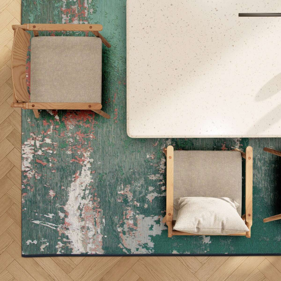 Tapis salon abstrait moderne TAPISSERIE