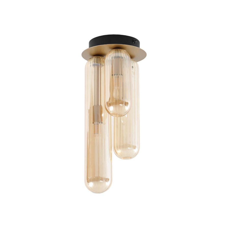 Plafonnier en verre antique, Freylin