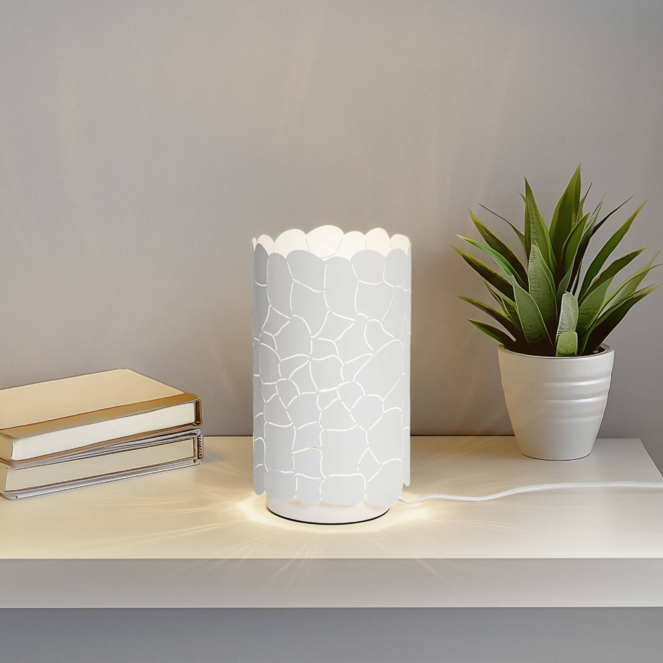 Lampe à poser en métal moderne, Aralena