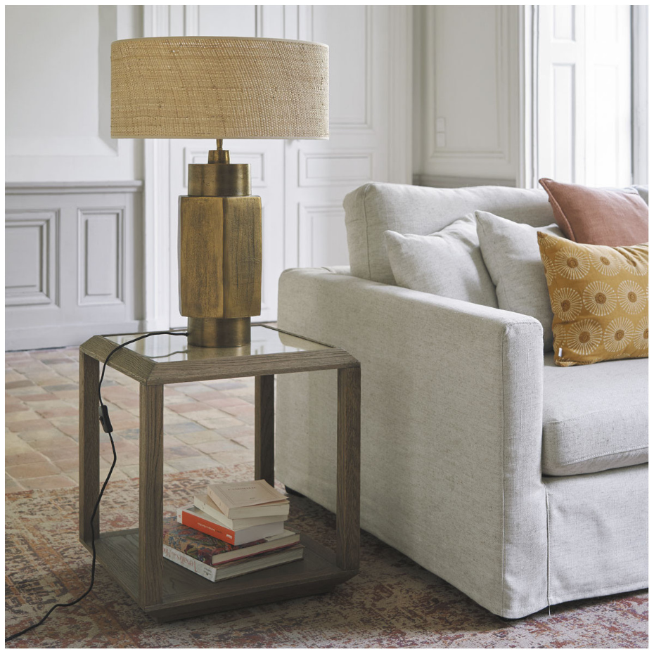 Lampe en laiton