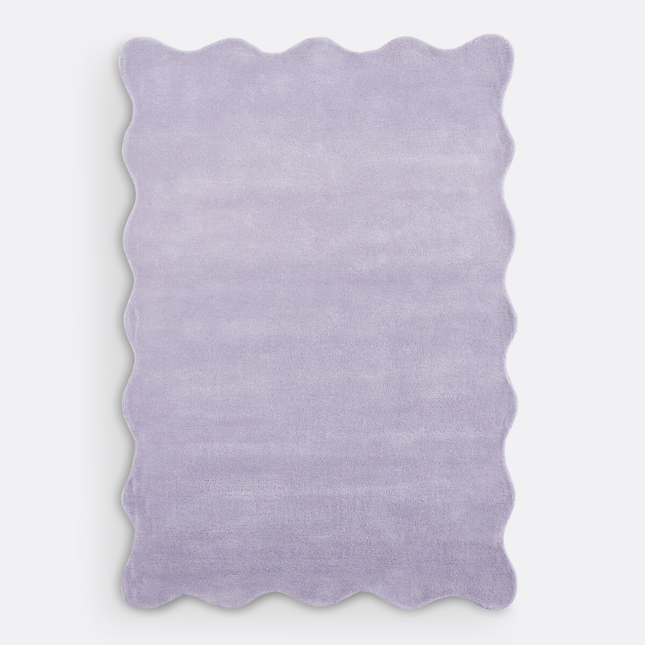 Tapis écailles en laine, Scalero