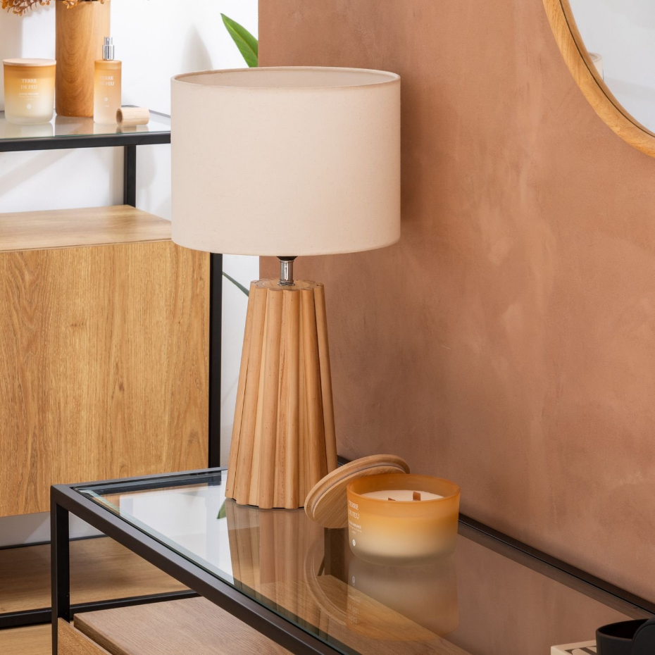 Lampe à poser en bois ADON