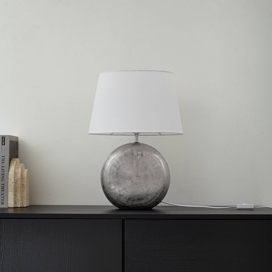 Lampe à poser en textile, Florentino