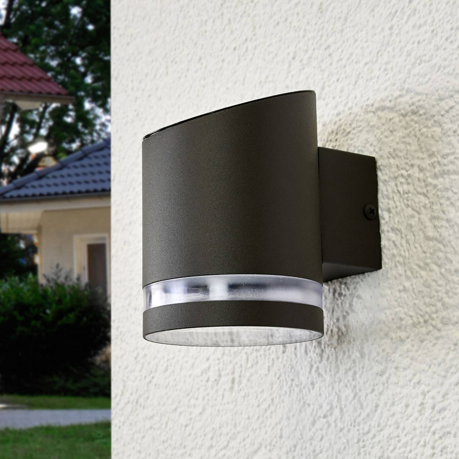 Lampe solaire extérieure en inox moderneLED