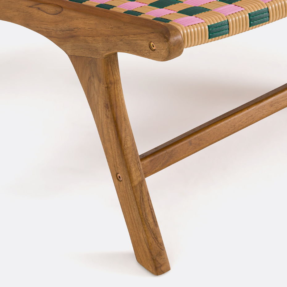 Fauteuil bas de jardin, Bianca