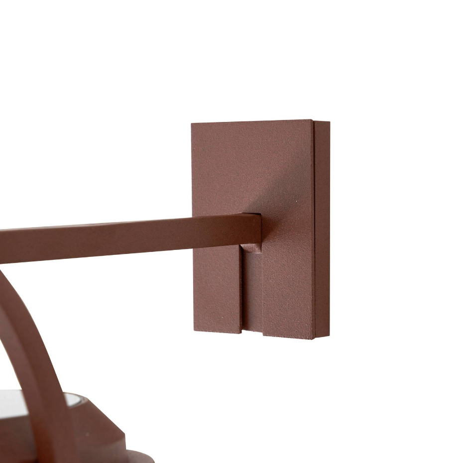 Lampe solaire extérieure en aluminiumLED