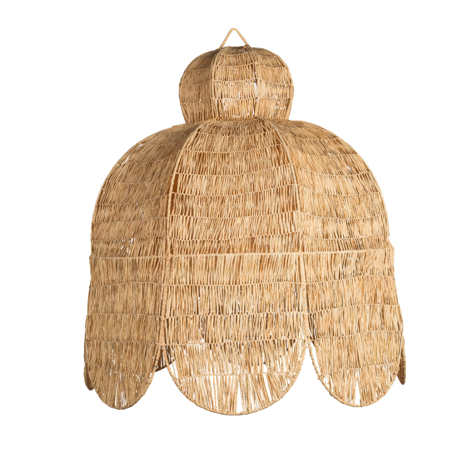 Suspension XXL en raphia SACHA