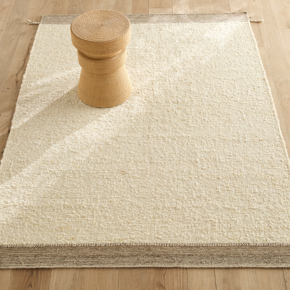 Tapis tissé main, en pure laine, Malli
