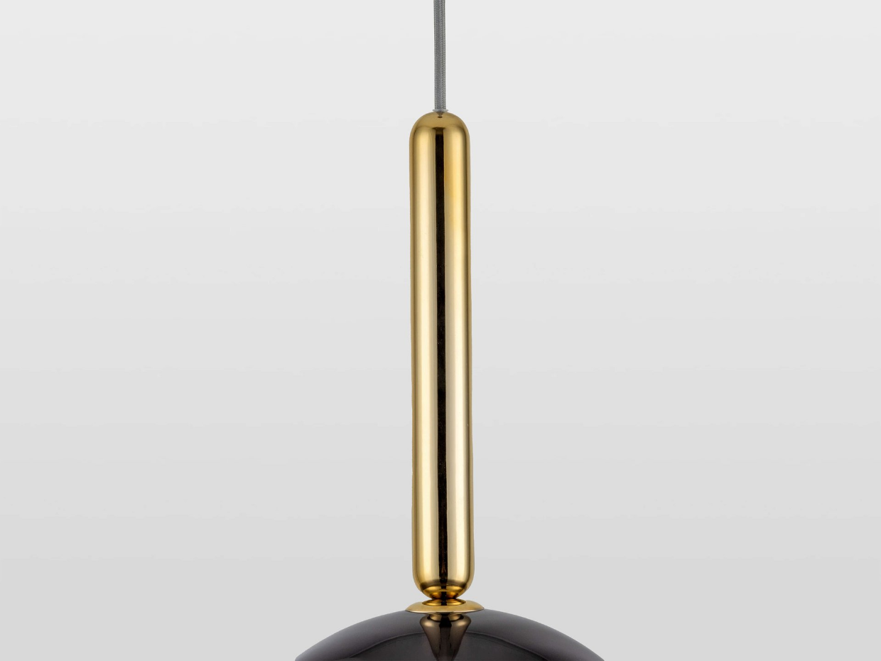 Plafonnier suspension en verre bombé