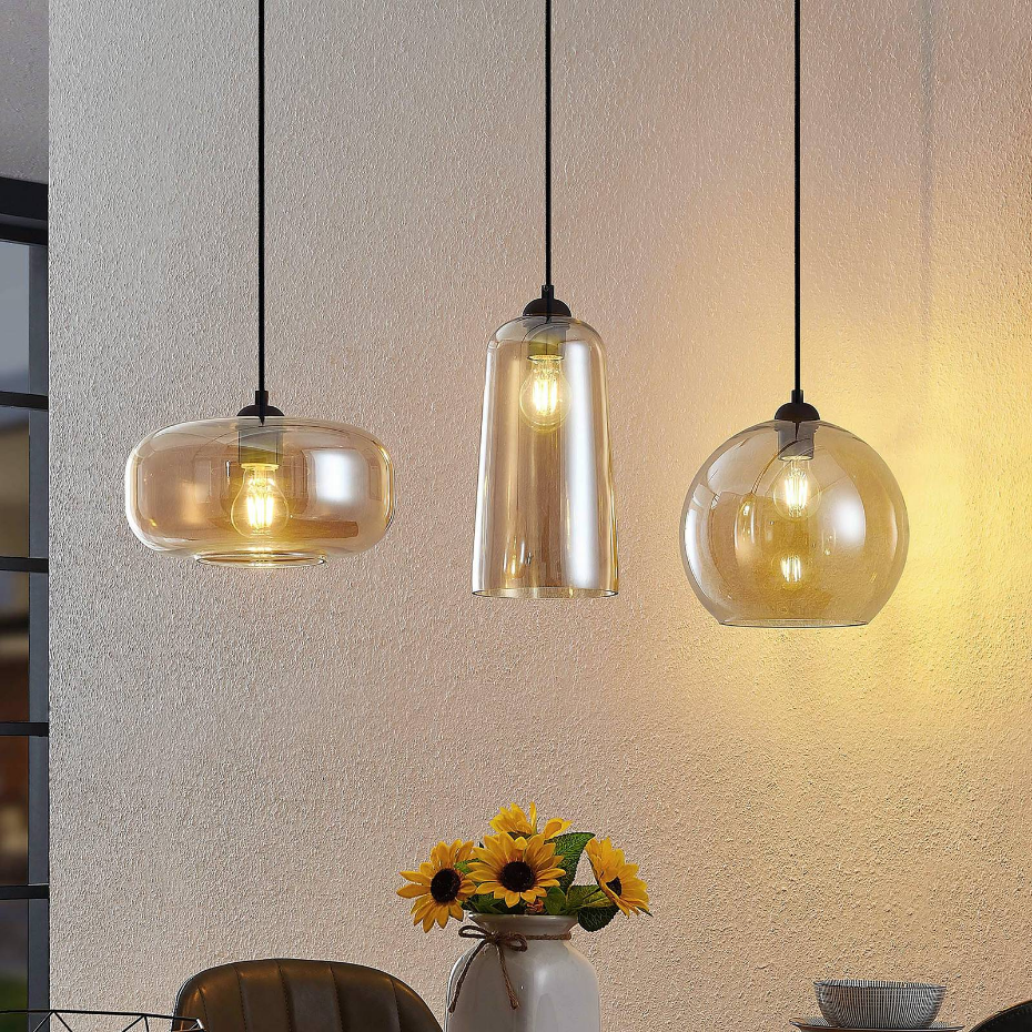 Suspension en verre vintage, Wilja