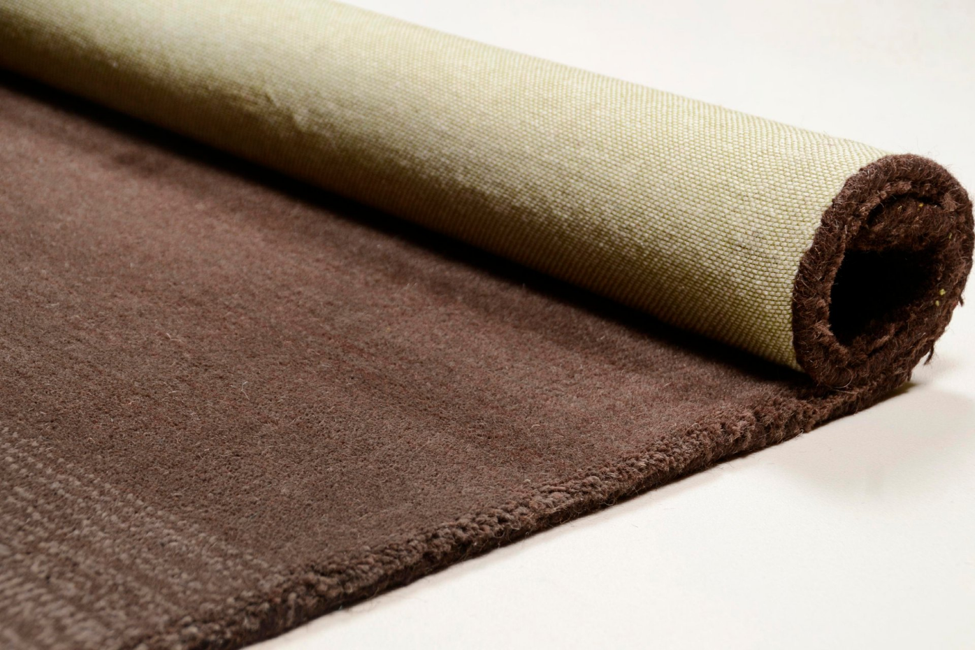 Tapis tissé main en couleurs vives et dégradé - Wool comfort