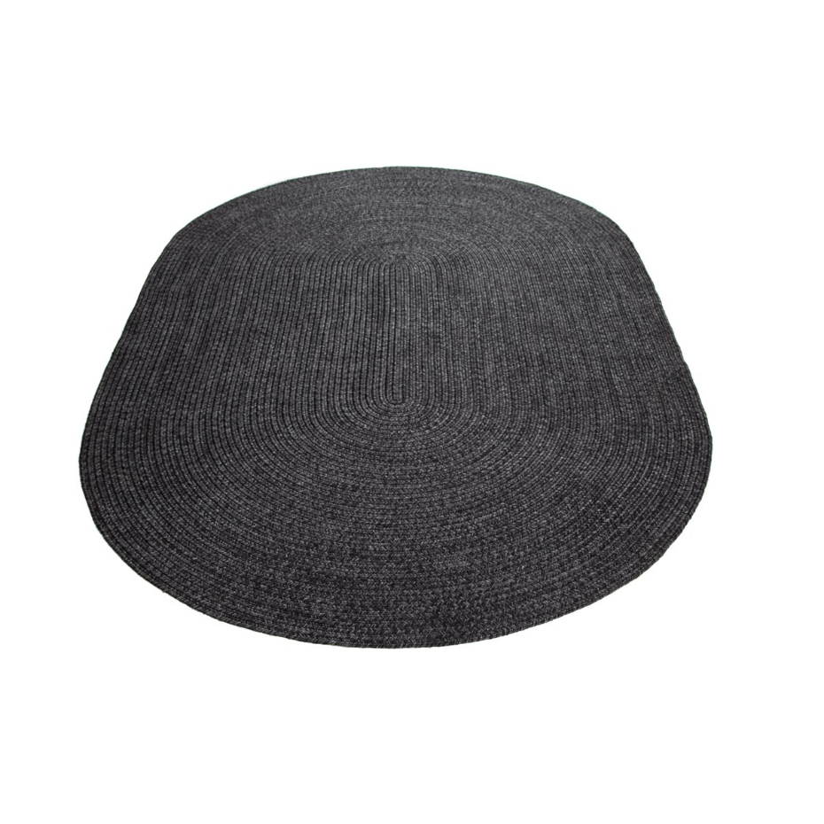 Tapis rond ou oval style jute intérieur extérieur JUTY