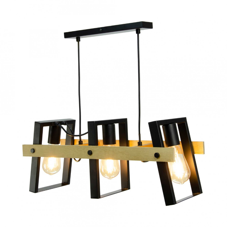 Suspension en bois et métal, Nooli