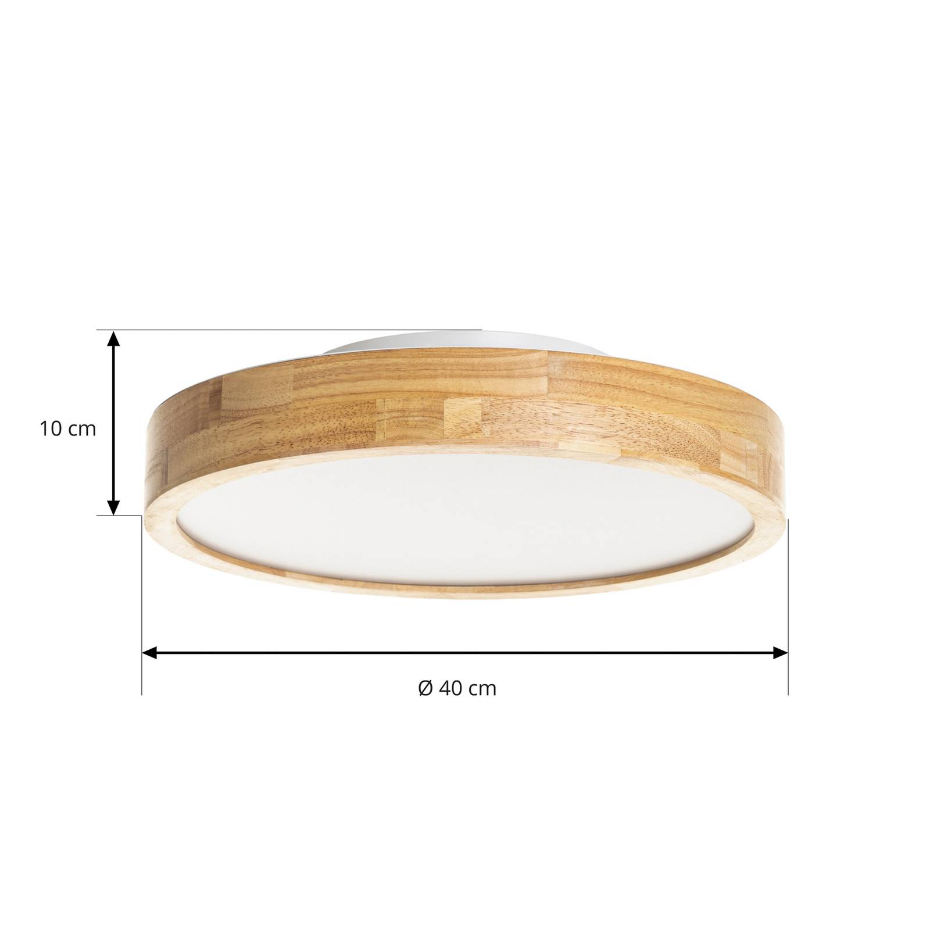 Plafonnier en bois moderneLED, Milada