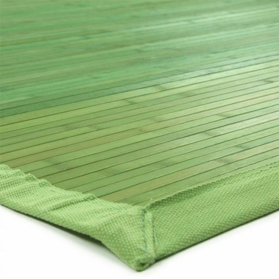 Tapis en bambou larges lattes ganse SOLO BAMBOO