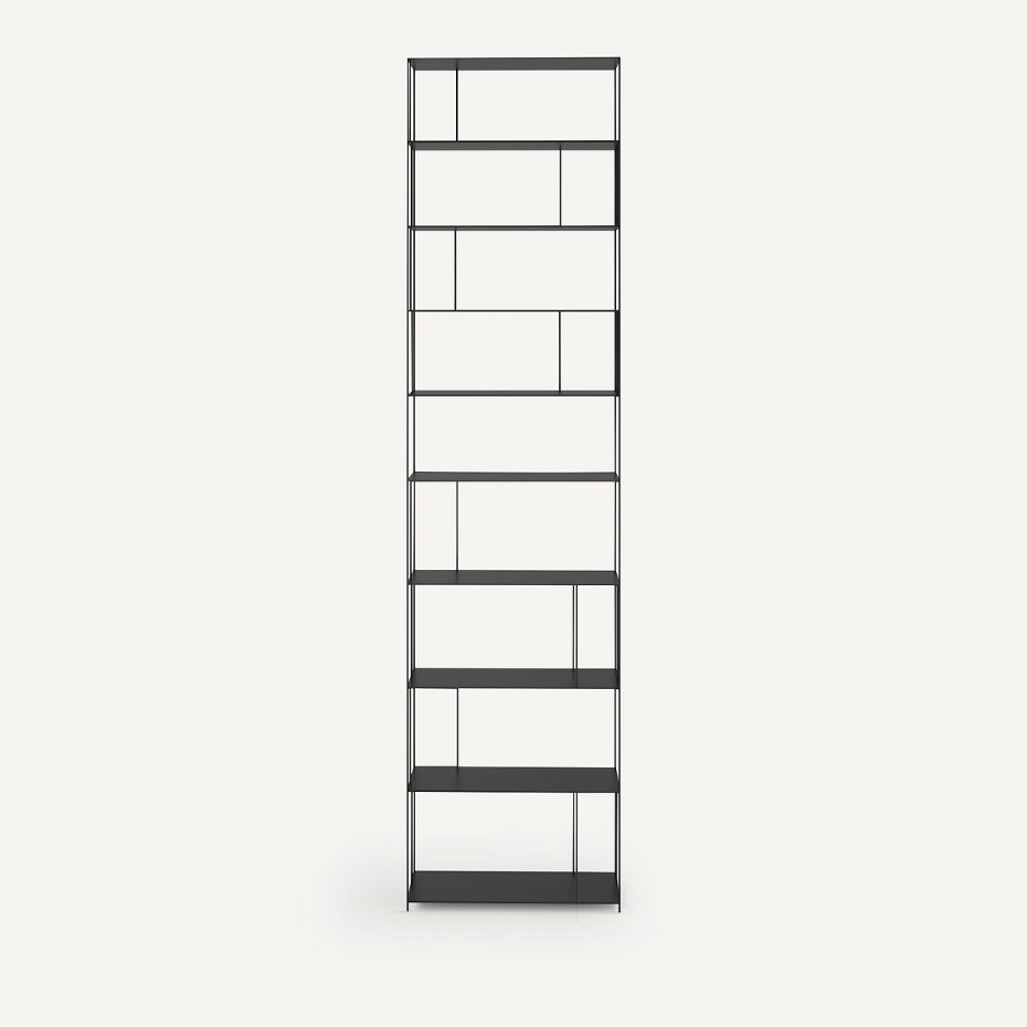 Bibliothèque métal acier H320 cm, Parallel XXL