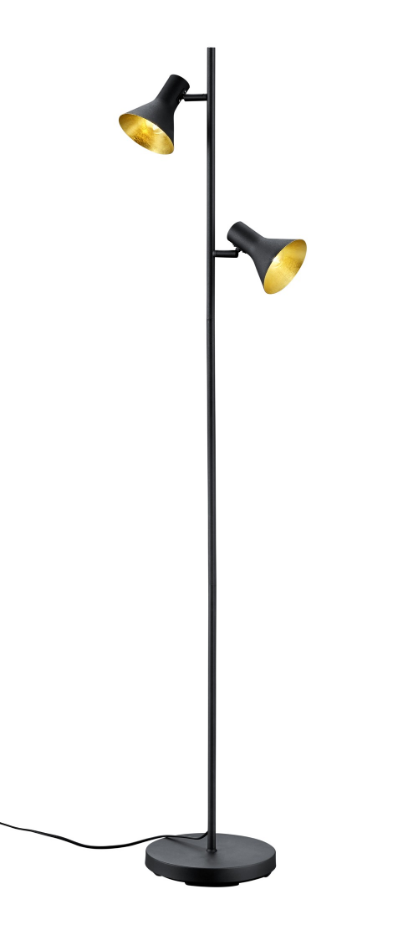 Lampadaire design en métal industriel, NINA