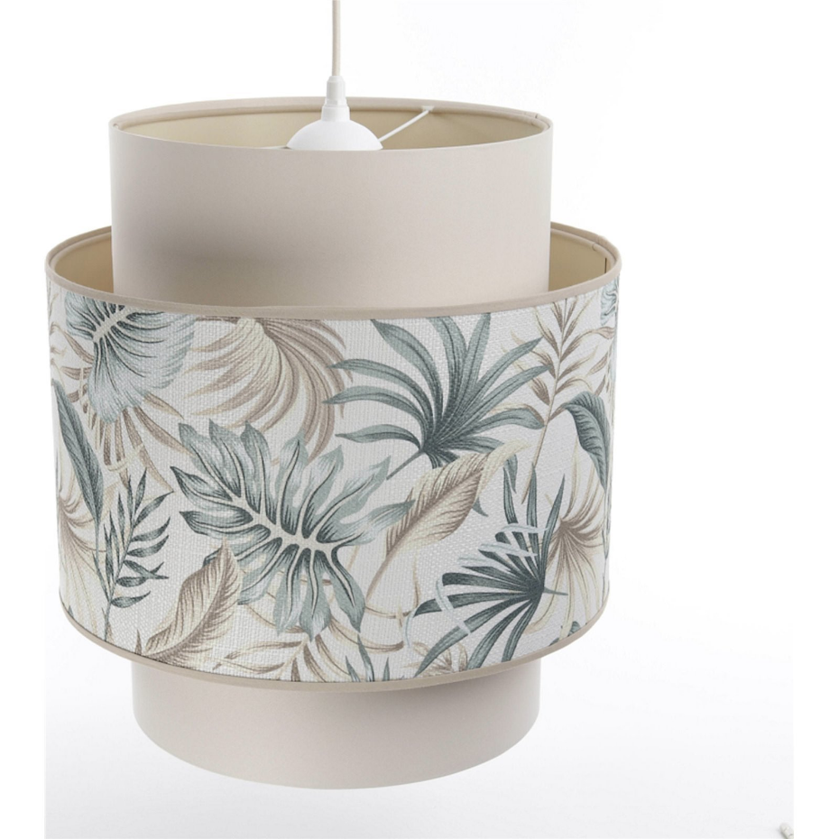 Suspension extérieure en tissu motif fleuri Doblo