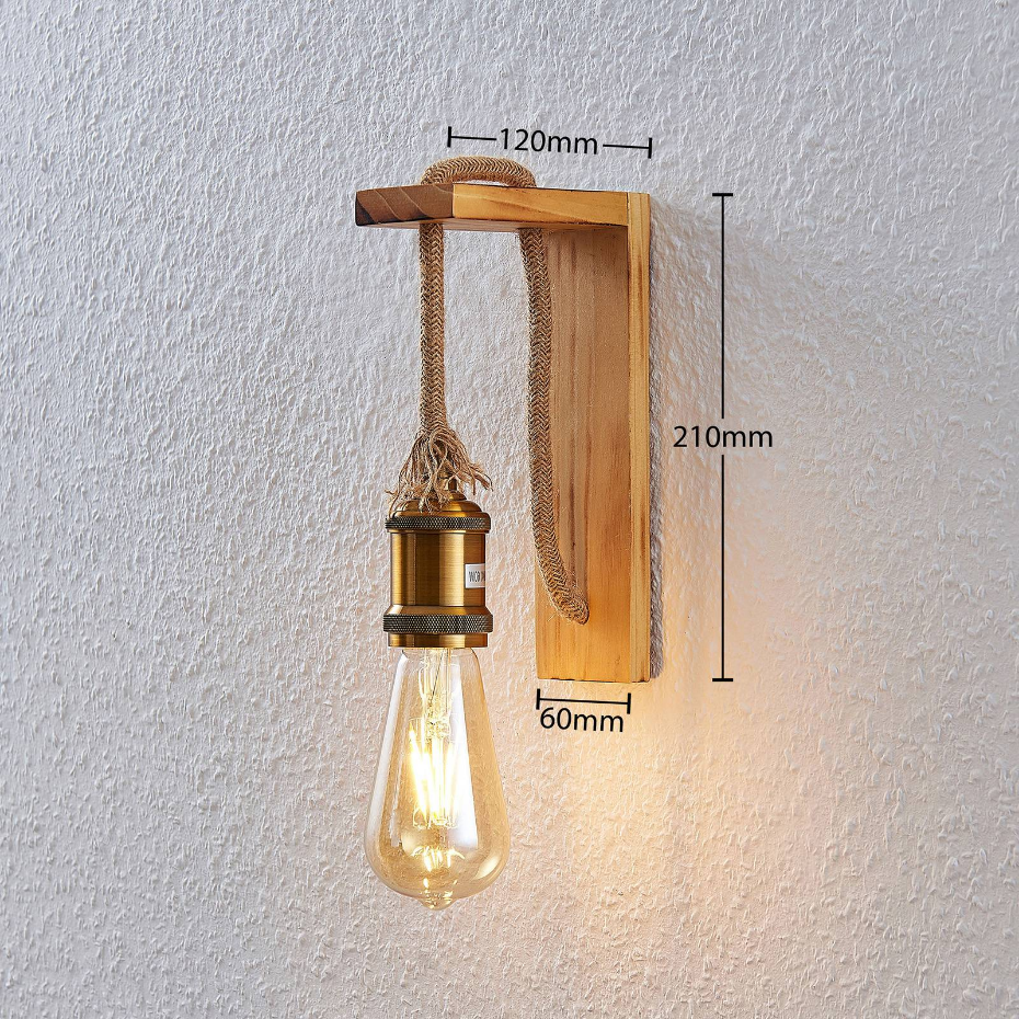 Applique en bois vintage, Helou