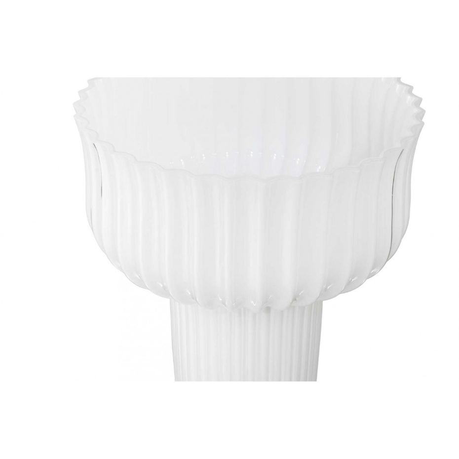 Lampe à poser en verre strié, NEMONE