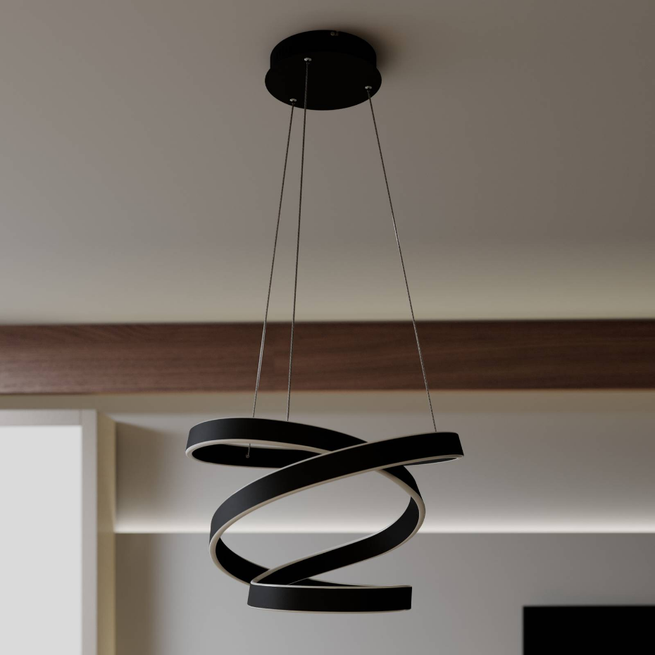 Suspension en aluminium moderneLED, Olada