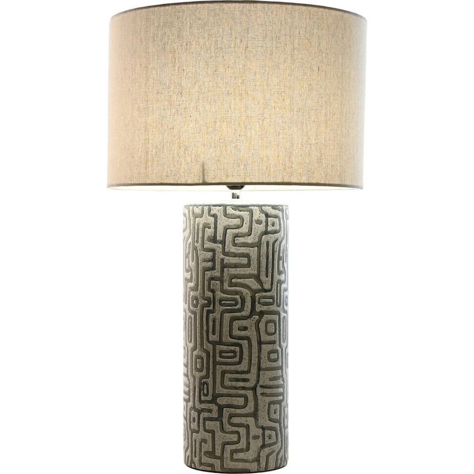 Lampe de table ronde en céramique Moderno