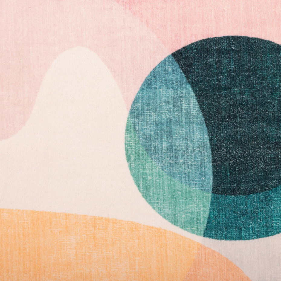 Tapis de bain moelleux aux couleurs vives - ARIELLA