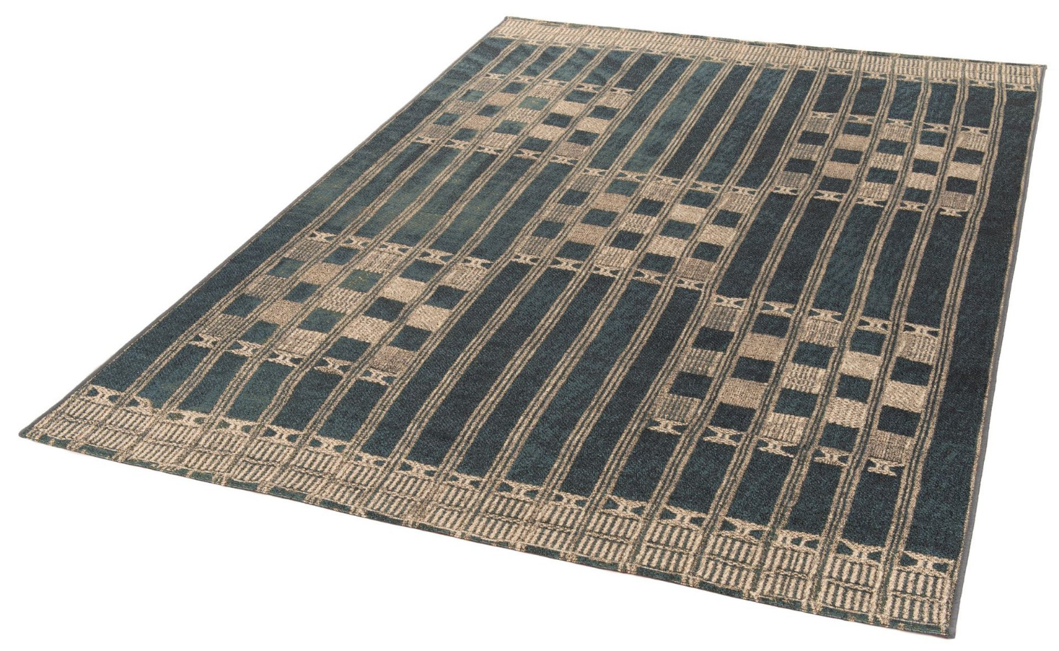 Tapis tissé d'intérieur et d'extérieur pour la terrasse et le balcon - Aurora