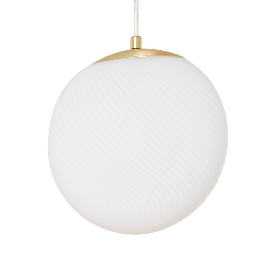 Suspension en verre moderne, Lunelle