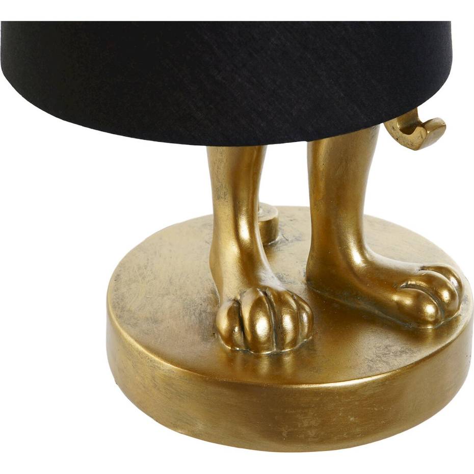 Lampe de table lapin en résine ronde Moderno