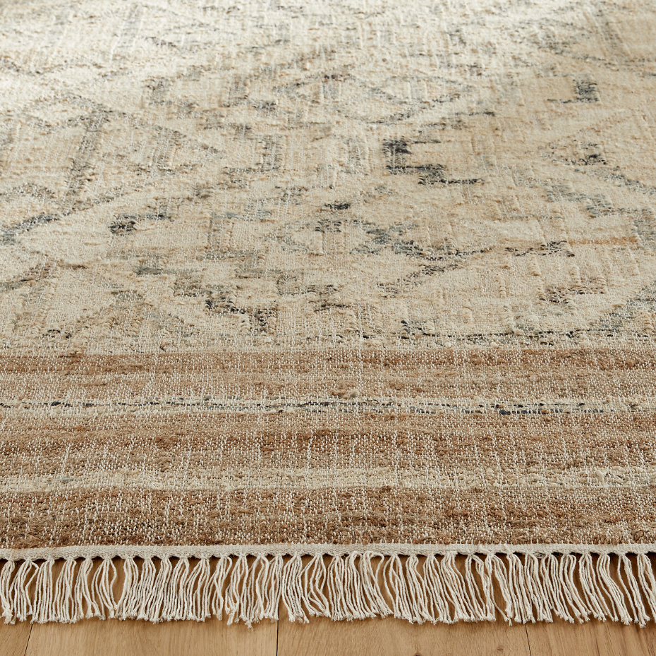 Tapis en jute, tissé main, Jelena
