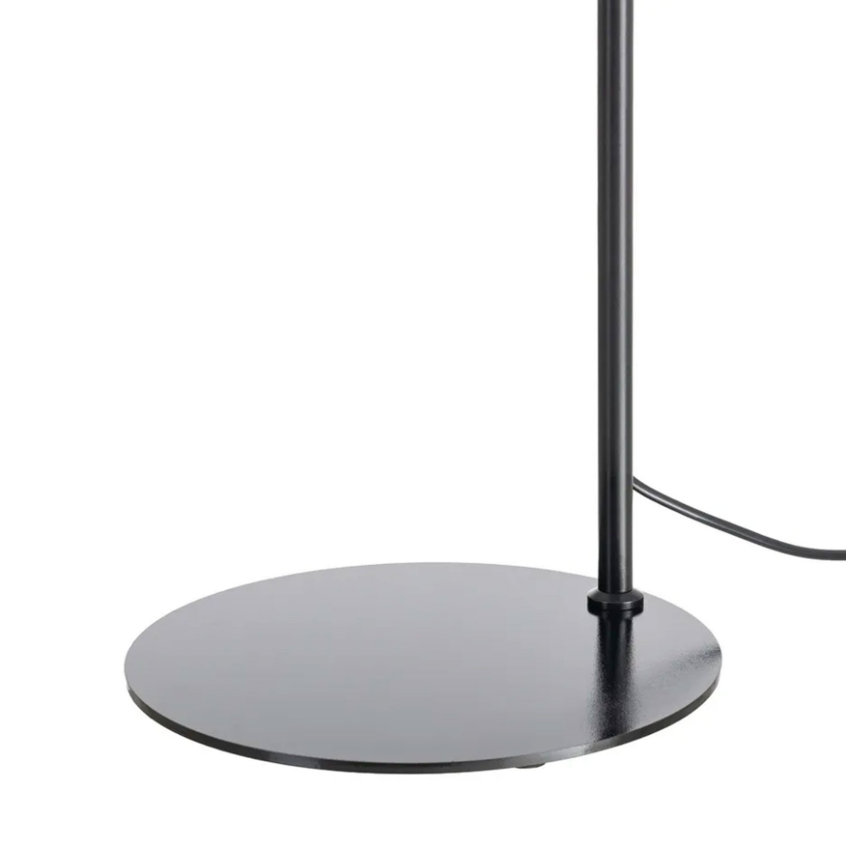 Lampadaire design de lecture en métal noir 45.5x25x156cm