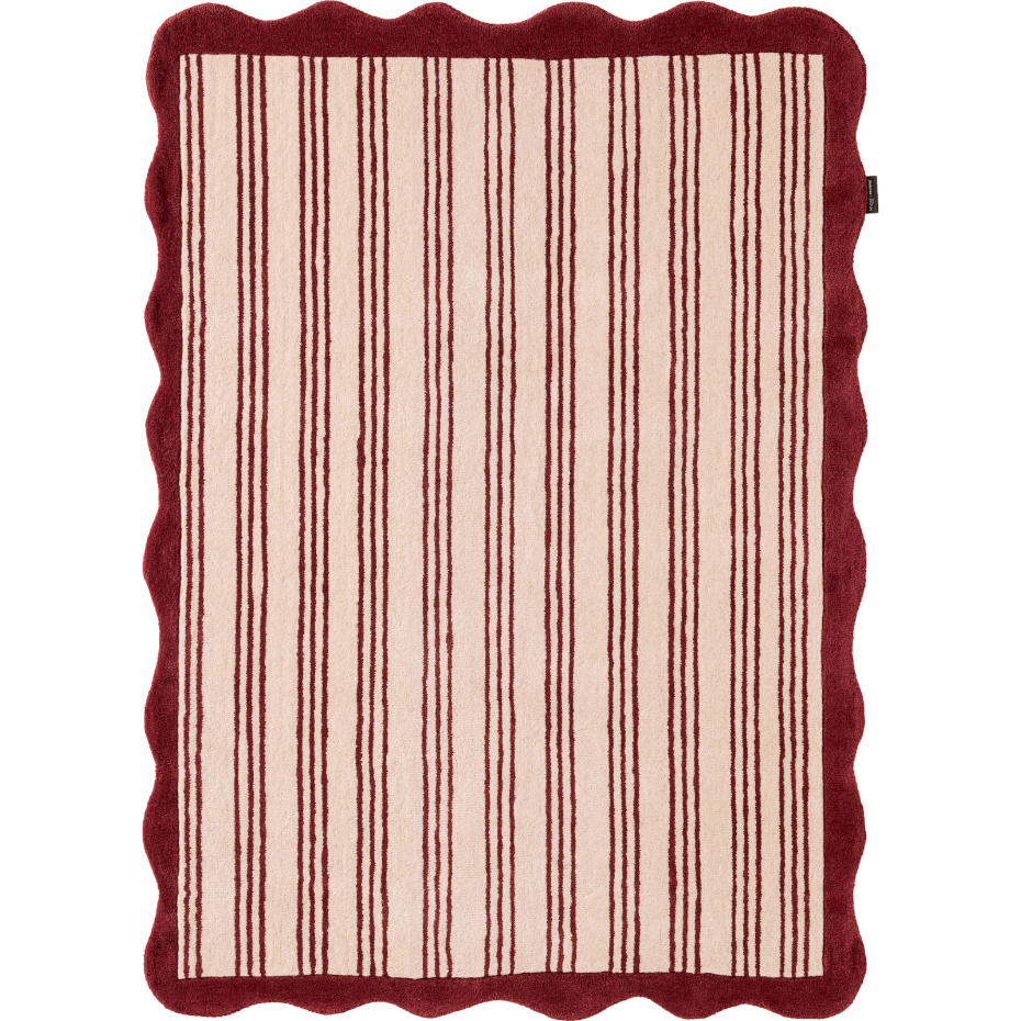 Tapis en laine et coton rectangulaire  d'orage