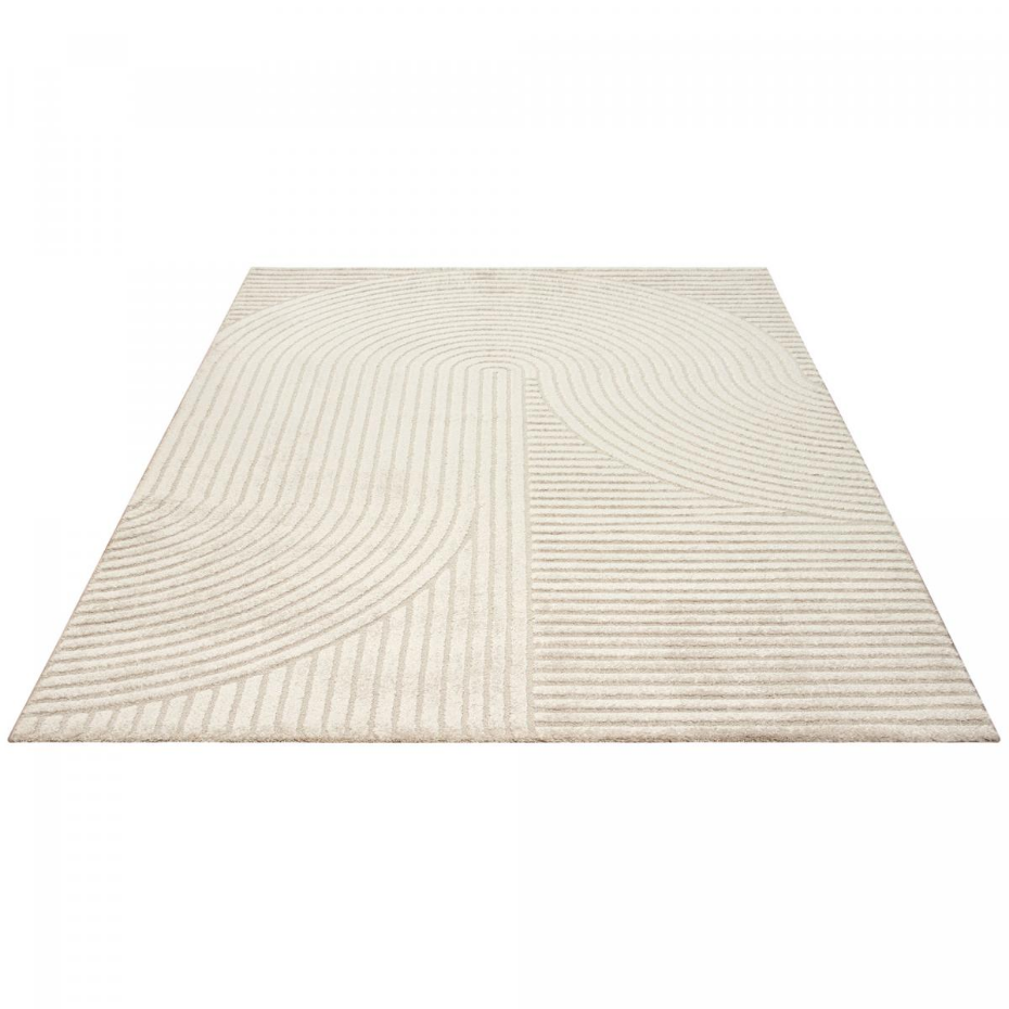 Tapis tissé à motif simple LYN9 B pour salon et chambre à coucher