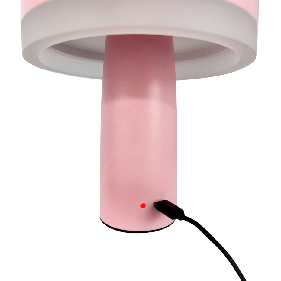 Lampe à poser LED Porter rose