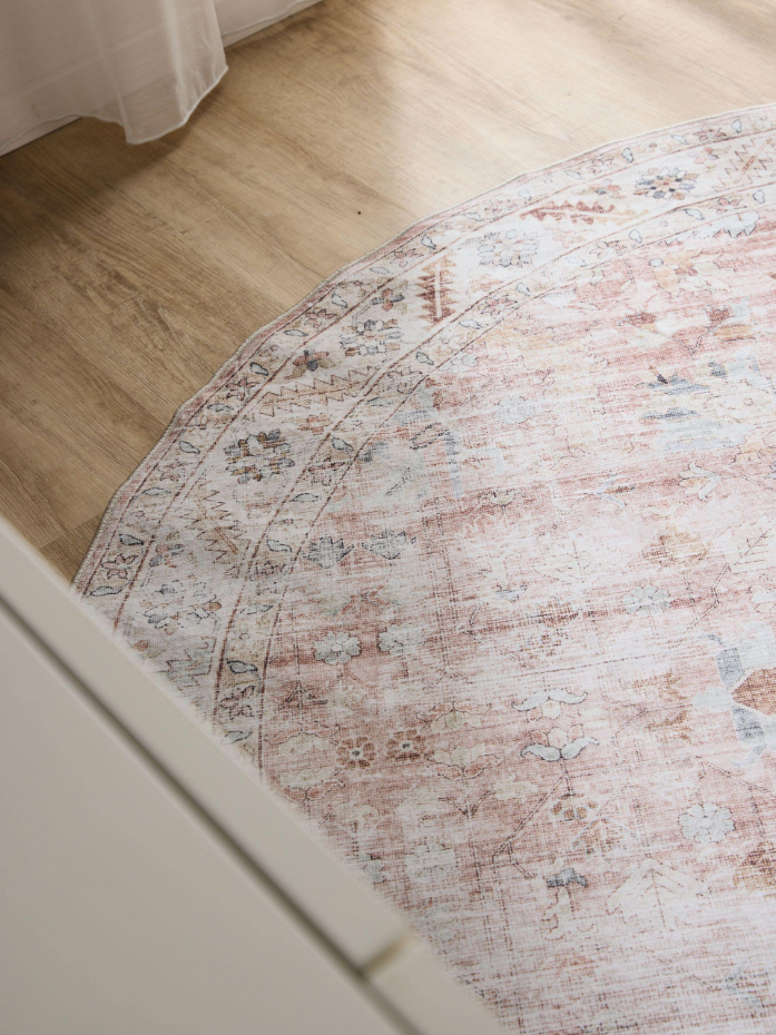 Tapis rond lavables GEORGE