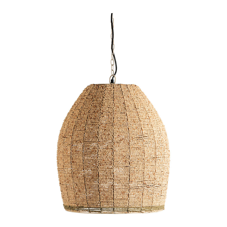 Suspension GAYA perles en bois
