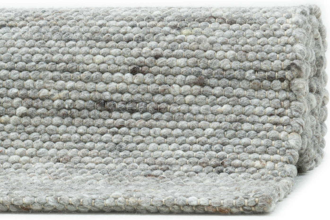 Tapis réversible en laine foulée tissé à la main aux couleurs vives - Hoernum