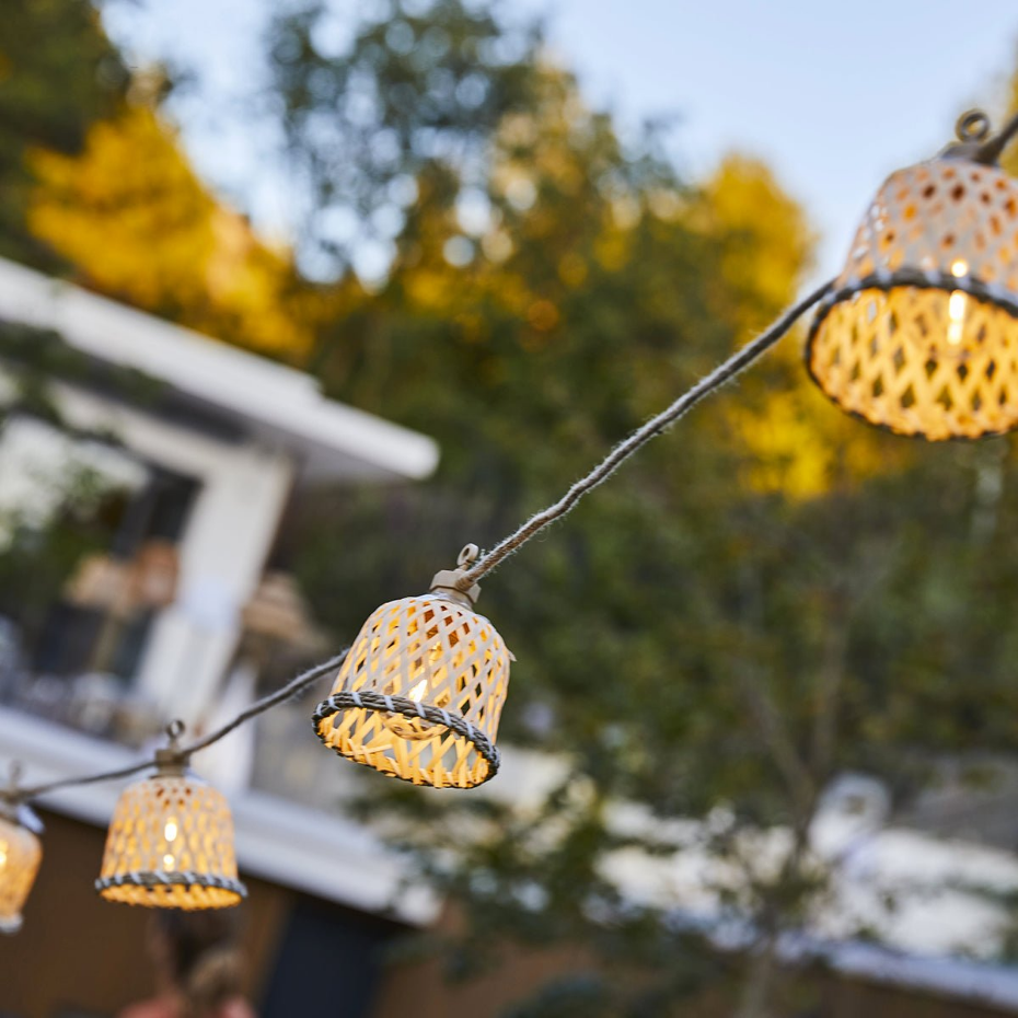 Guirlande solaire MALY HYBRID 20 ampoules 13M
