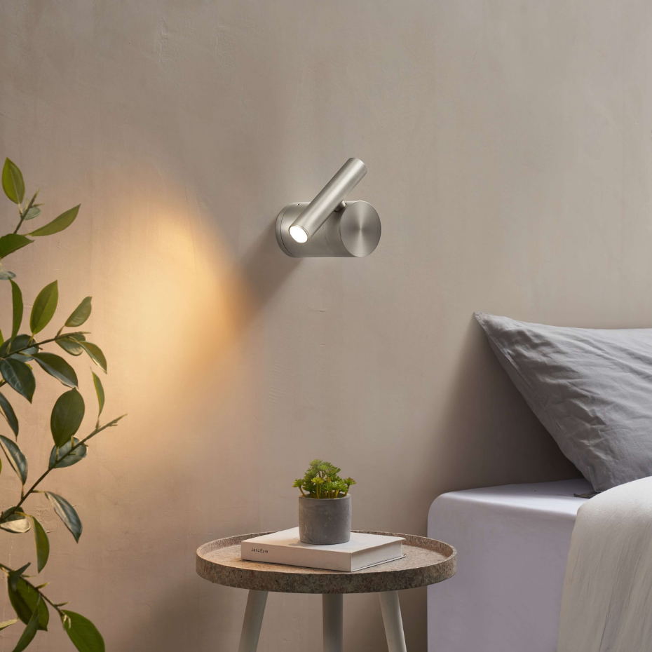 Applique liseuse chromée dimmable LED - ISÉVIA