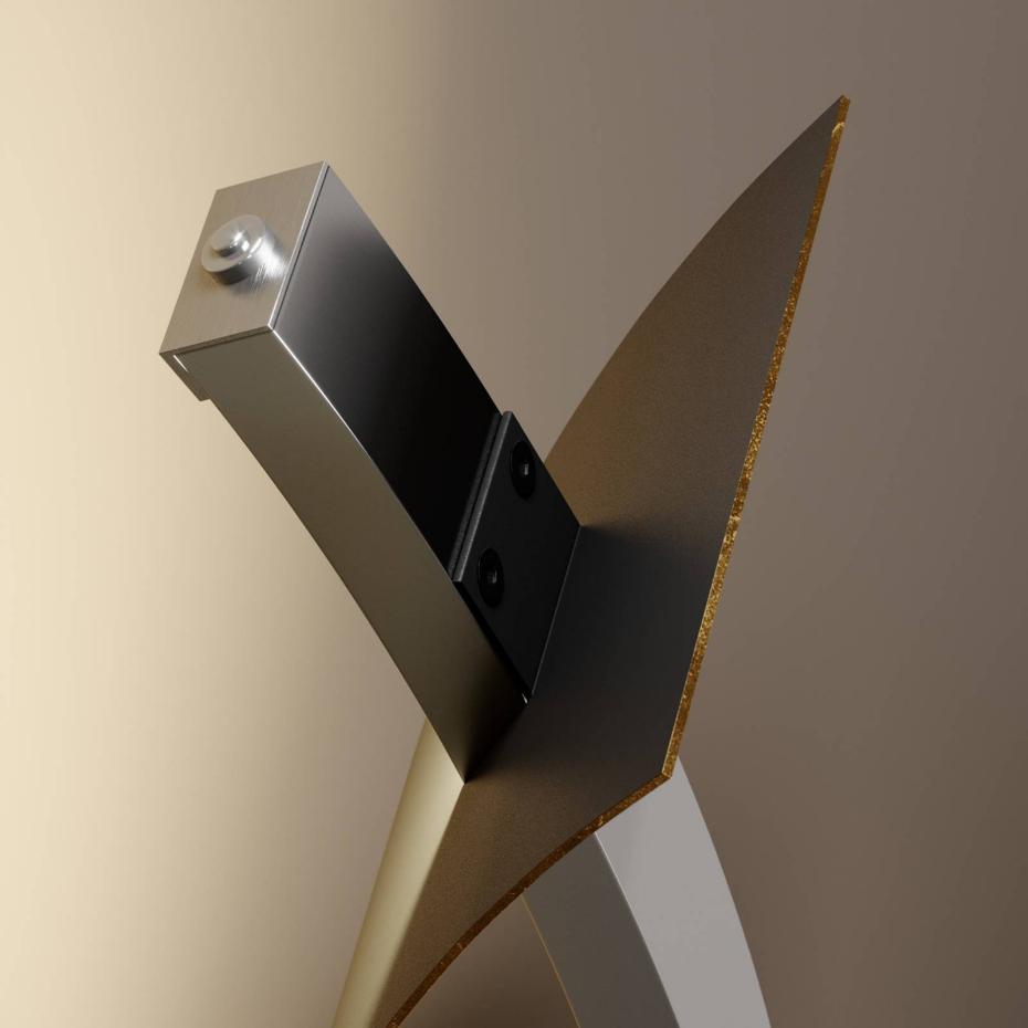 Lampe à poser en métal moderneLED, Marija