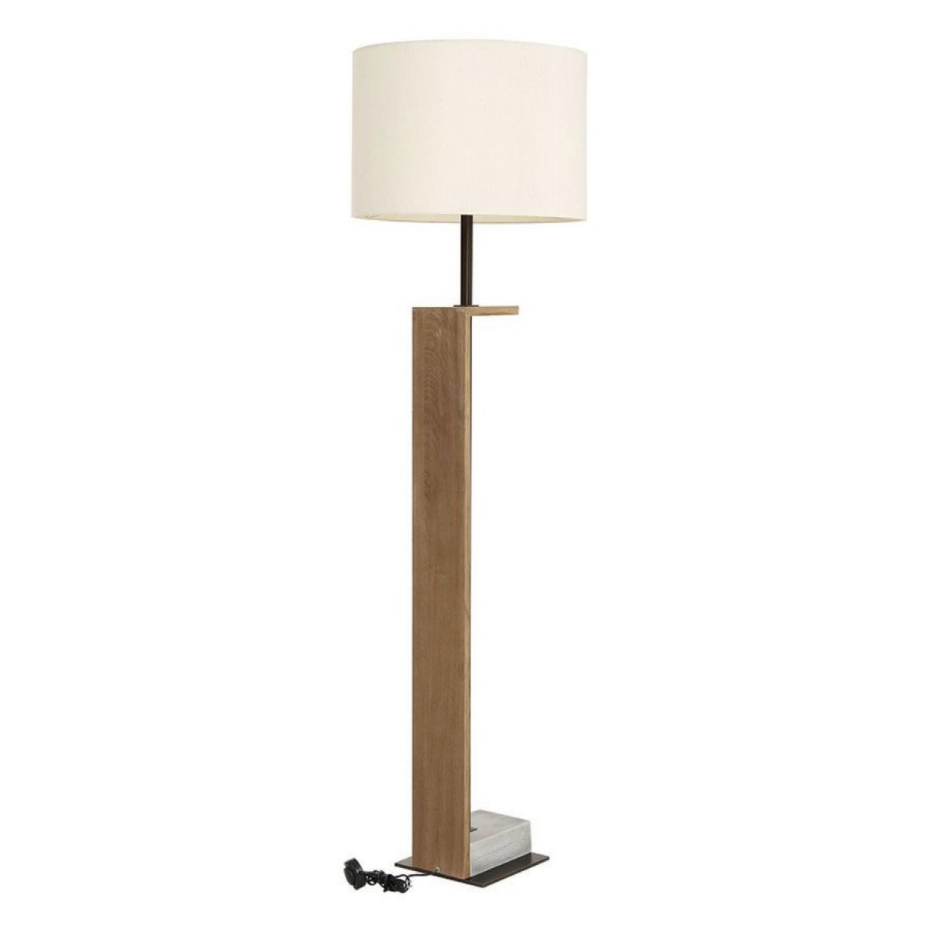 Lampadaire bois et béton - CHIC